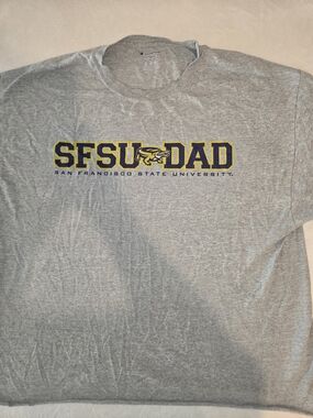 Champion Gray "SFSU DAD" Short-Sleeve T-Shirt